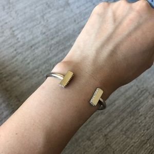 BaubleBar Ice Geo Cuff